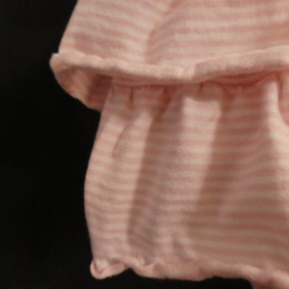 CARTER'S | 6 months | Pink Ruffle Baby Dress with Floral Applique - Picture 7 of 15
